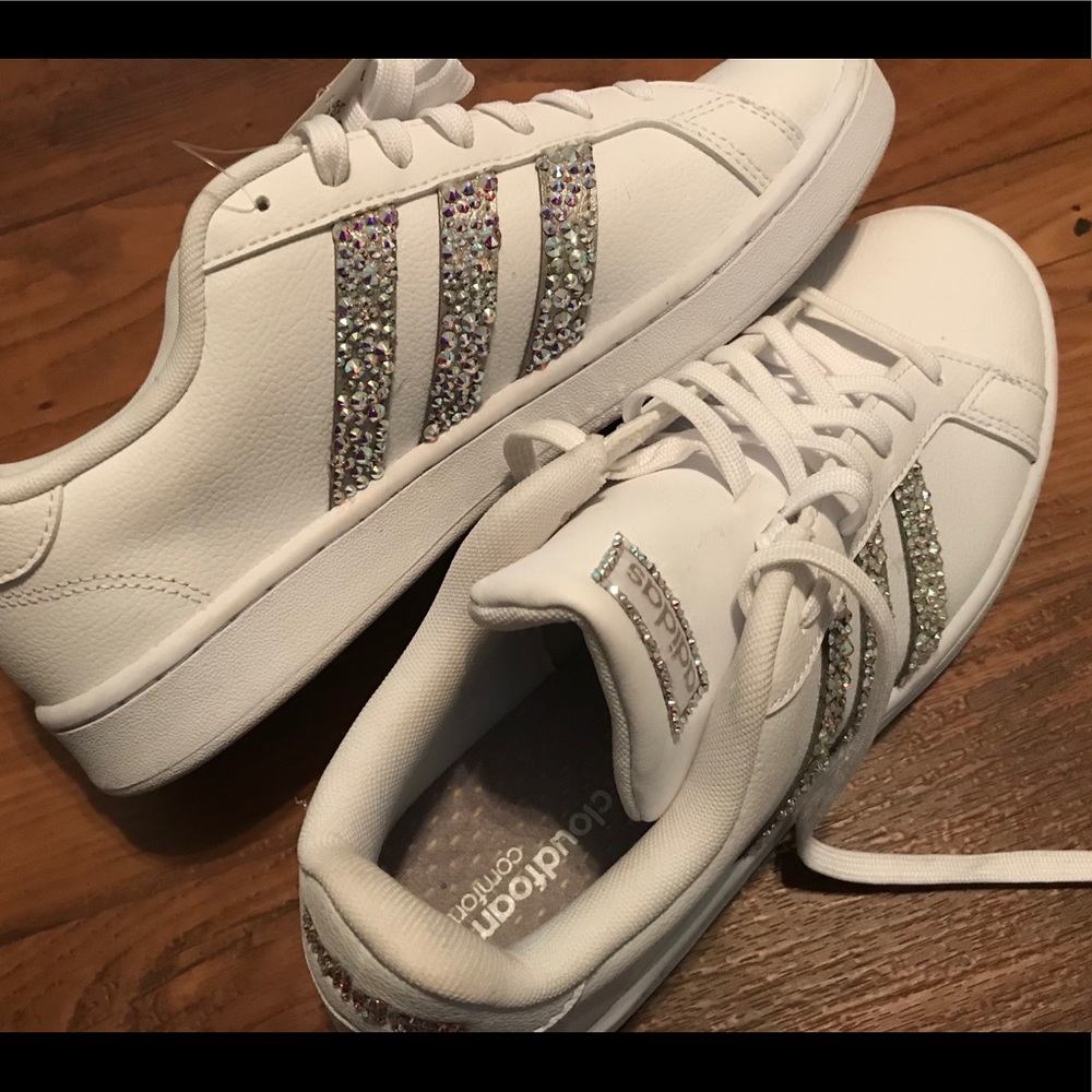 Swarovski embellished Adidas!